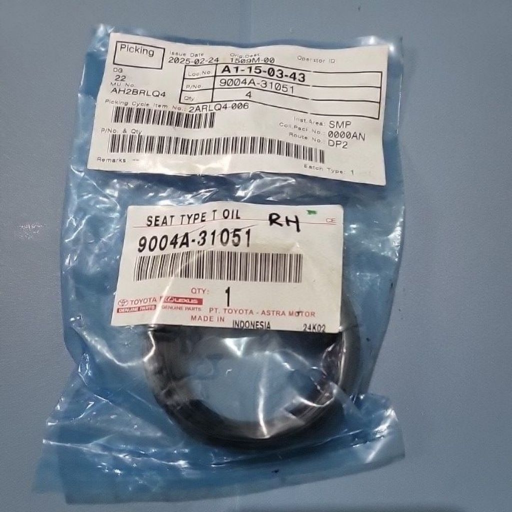 seal as roda seal kokel sil transmisi sebelah kanan agya ayla calya sigra