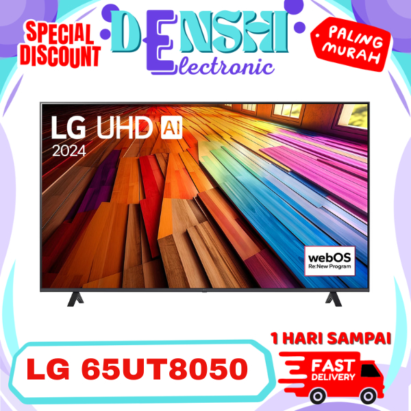 TV LG 65UT8050 65 INCH SMART TV LED 4K UHD 65UT8050 65UT80 AI THINQ