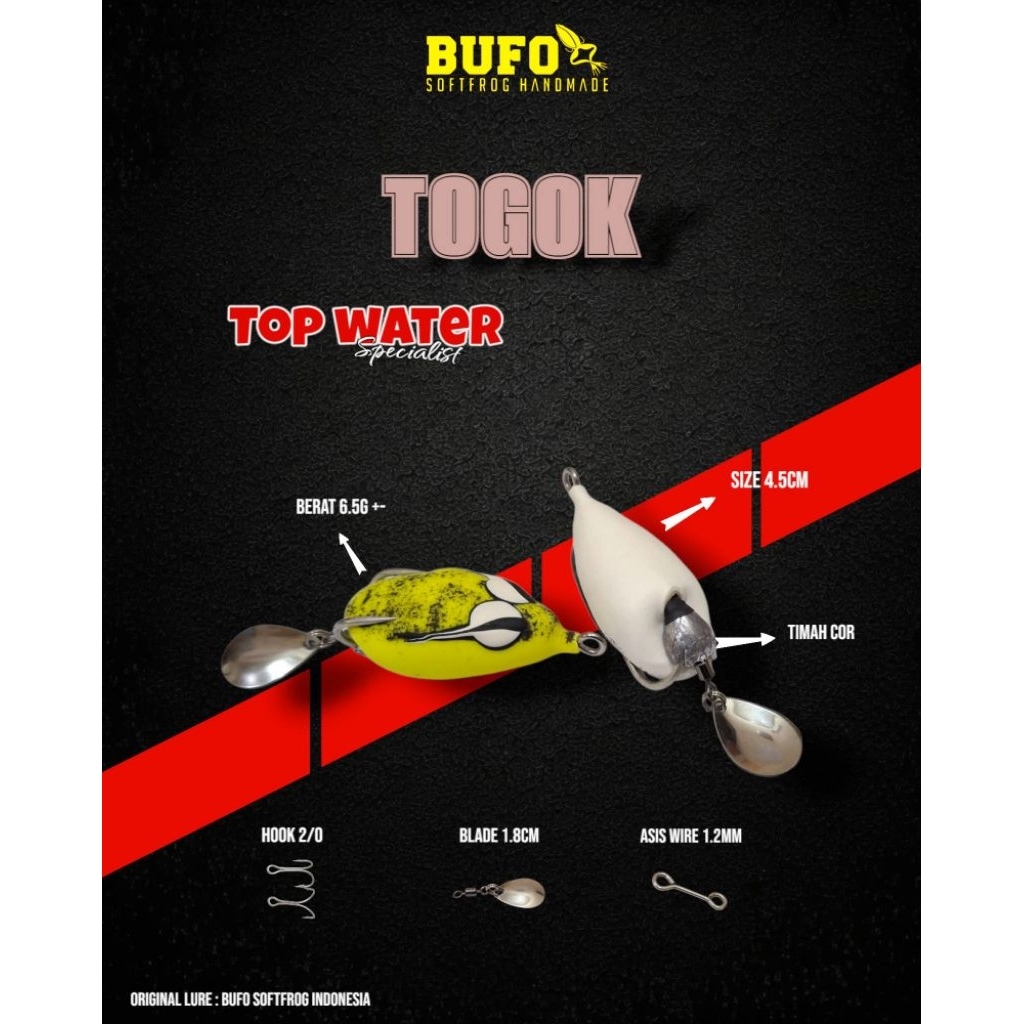 BUFO TOGOK TOP WATER