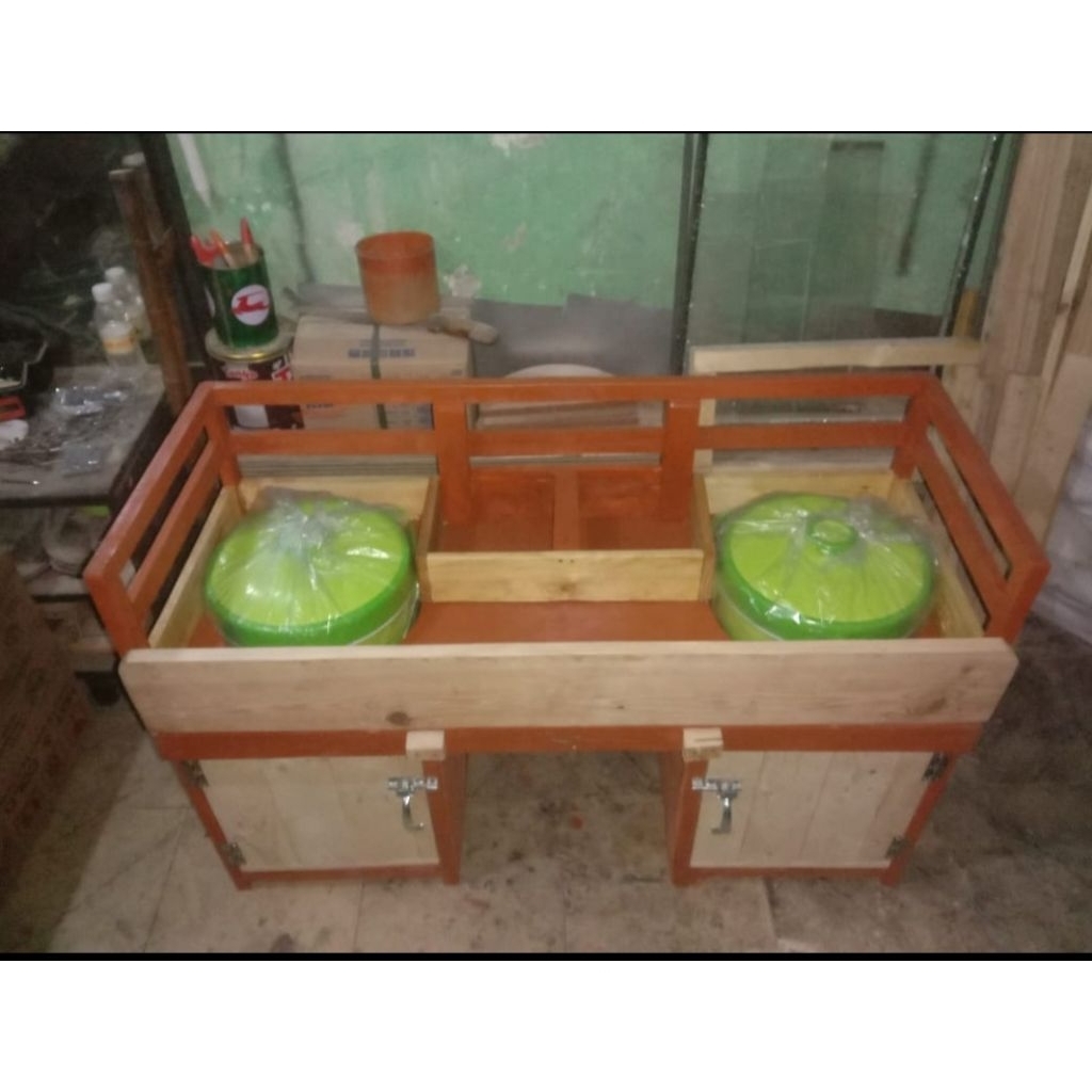 Gerobak motor es cendol, es doger, bubur ayam dan lain lain