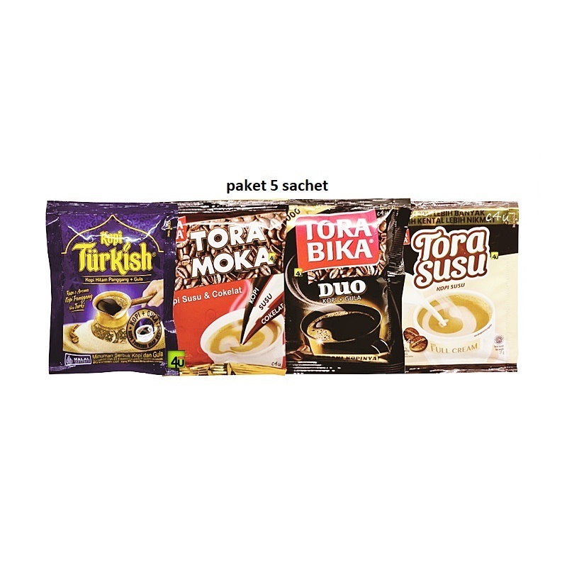 

[5 SACHET] Torabika - DUO / SUSU / MOKA / TURKISH