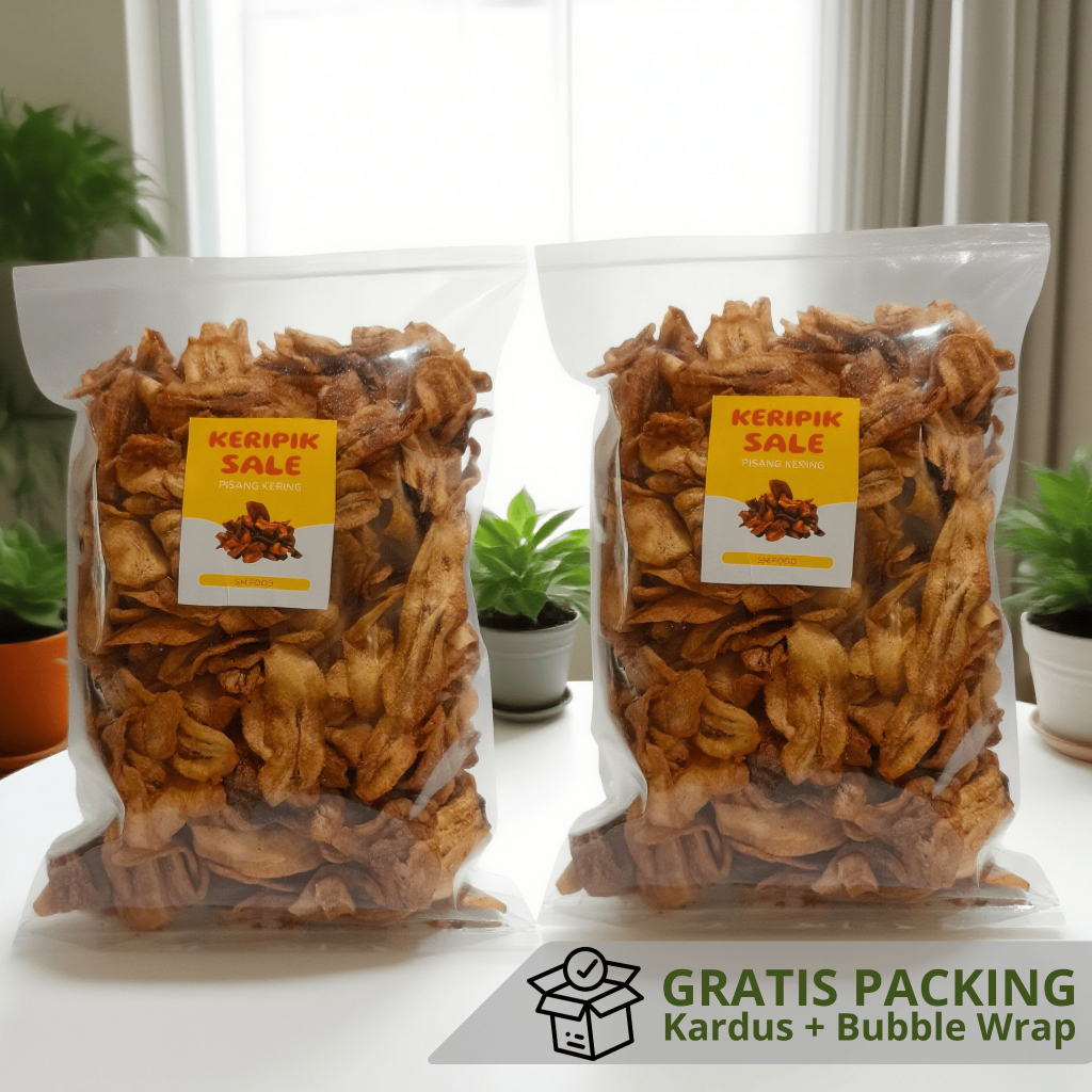 

1Kg Keripik Sale Pisang Kering Manis