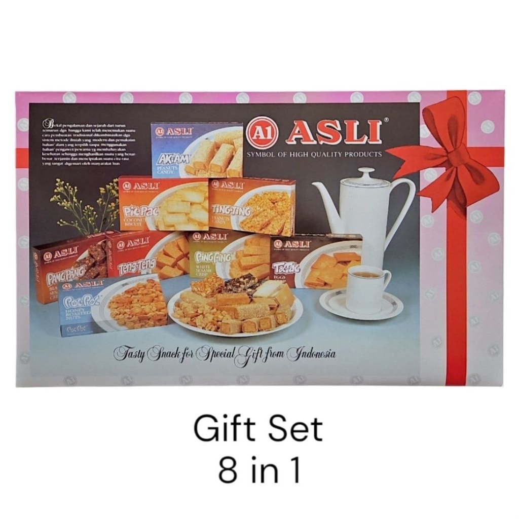 

ASLI | GIFT SET 8 in 1 - oleh oleh makanan khas medan siantar