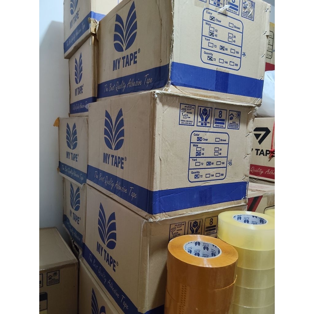

Lakban My Tape 45MM 90 yard 45micron 1dus isi 72 pcs