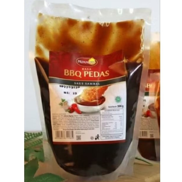 

Saus BBQ pedas 500gr Saus Spacy Prima Agung