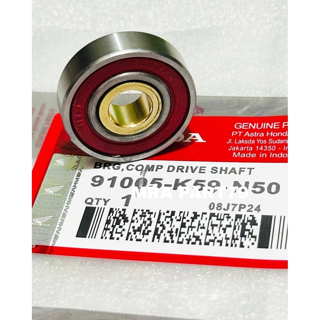 Bearing laher Bak CVT Kuningan K59 Vario 150 led old Vario 150 New Vario 125 esp led Vario 125 New V