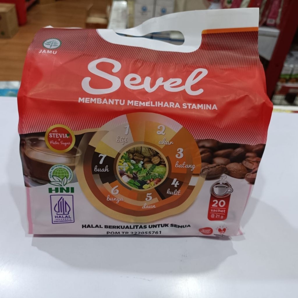 

Kopi Sevel HNI 20Sachet - 100% Original - Kopi Herbal