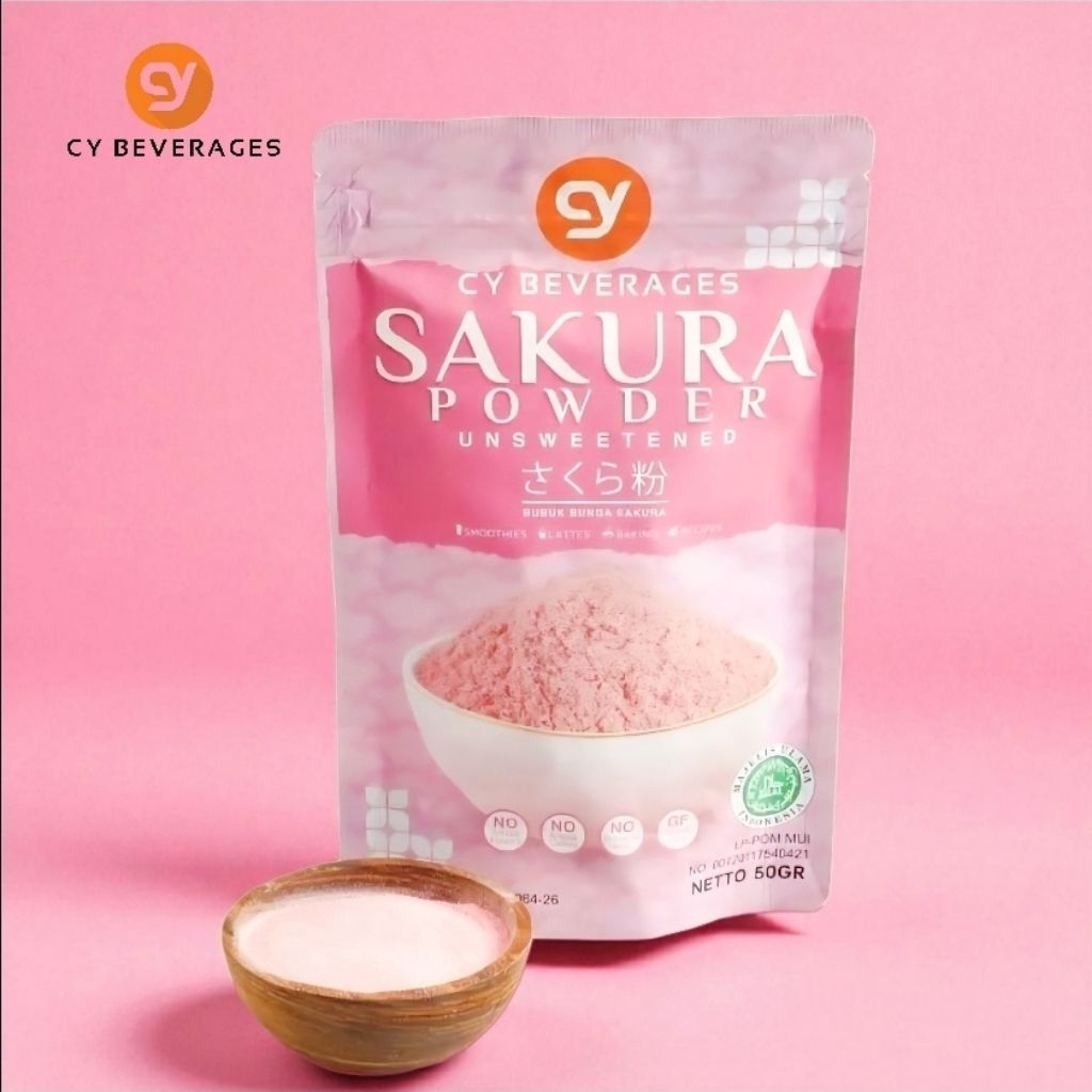 

SAKURA Powder - 50gr | CY Beverages Bubuk Sakura