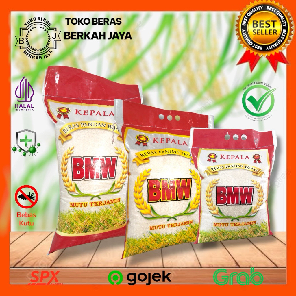 

BMW Beras Pandan Wangi Asli Cianjur 5kg 10kg 20kg