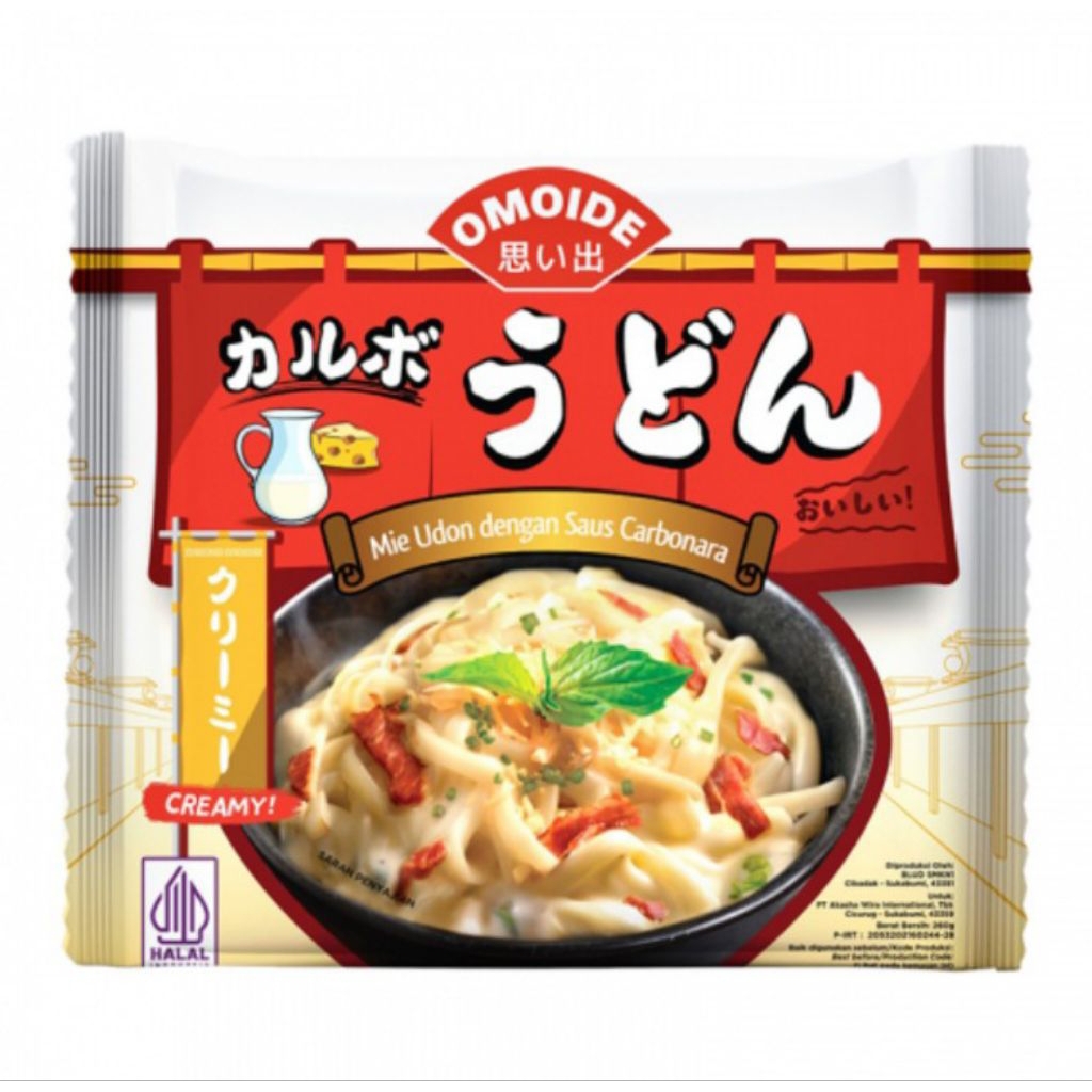 

Omoide Mi Udon Saus Carbonara 200g