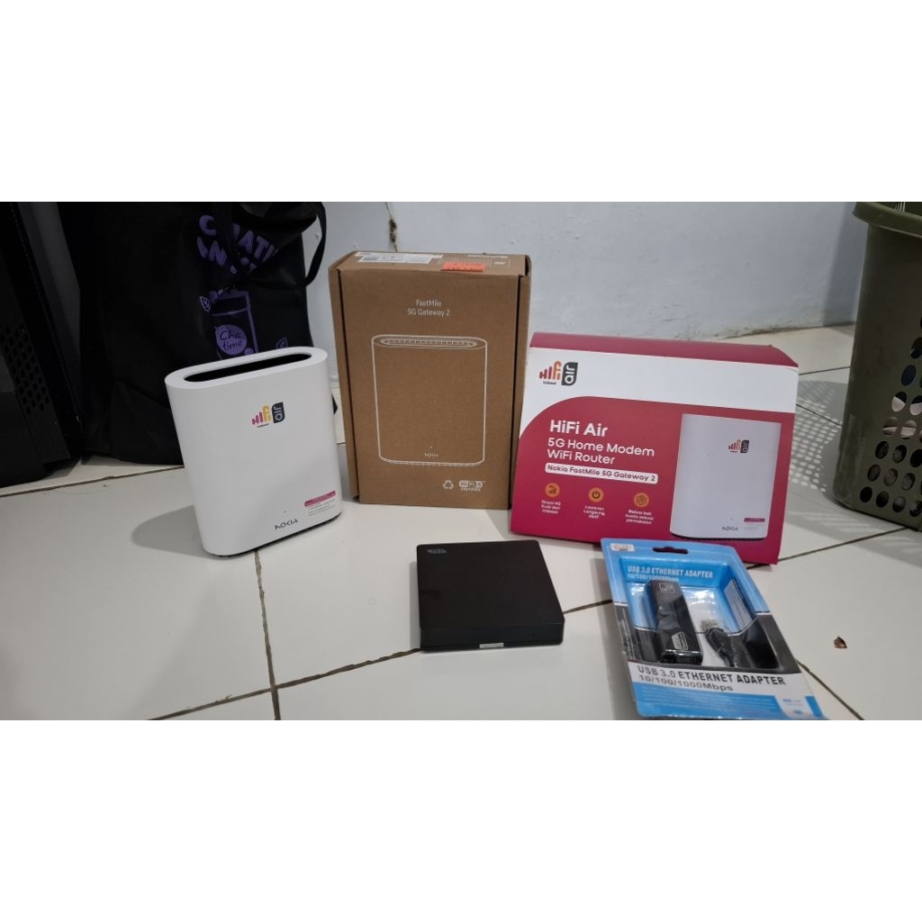 Hifi Air Nokia Fastmile 5G Gateway 2 + Mini PC Z83-V