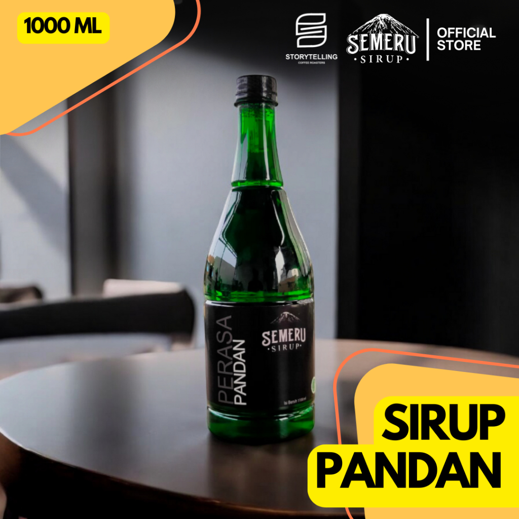 

Sirup Pandan / Syrup Pandan / Semeru 1000 ml