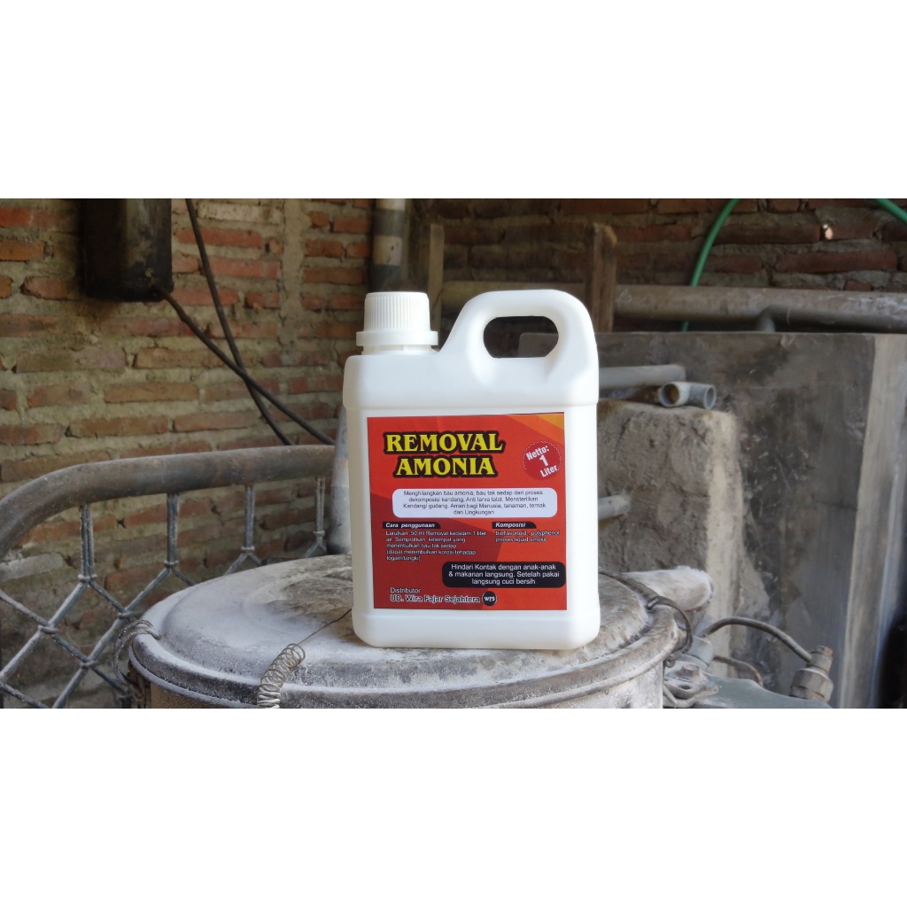 Removal amonia 1 liter anti bau kotoran hewan