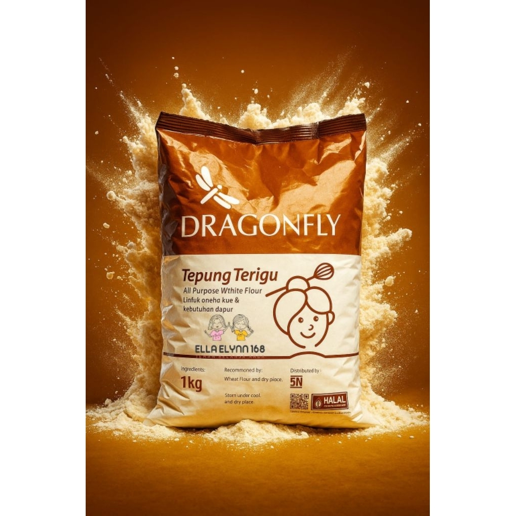 

Tepung Terigu DRAGONFLY 1Kg