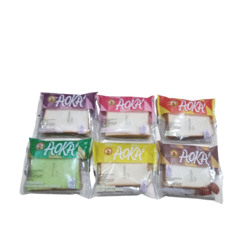 

10 pcs roti aoka panggang varian rasa random