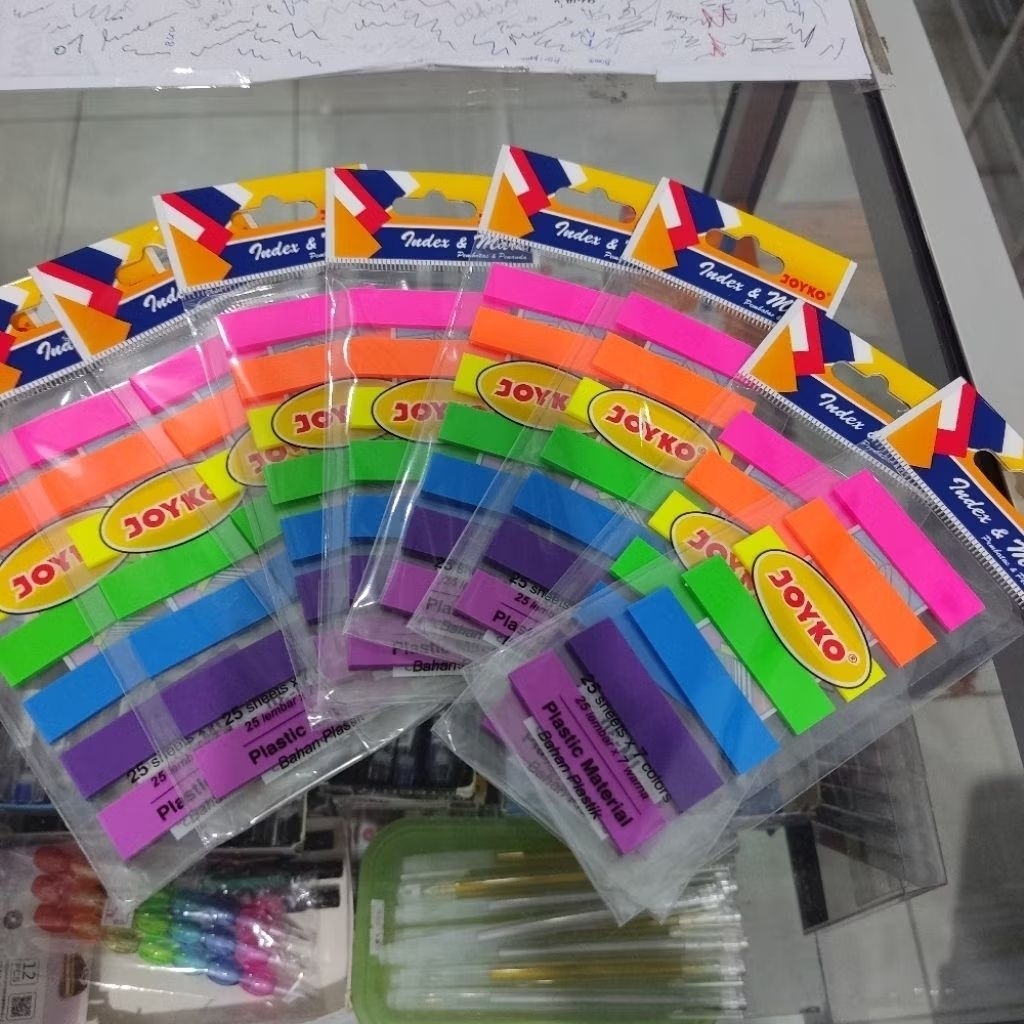 

Pembatas & Penanda Joyko / Index & Mark Joyko / IM-30 Plastik Kotak