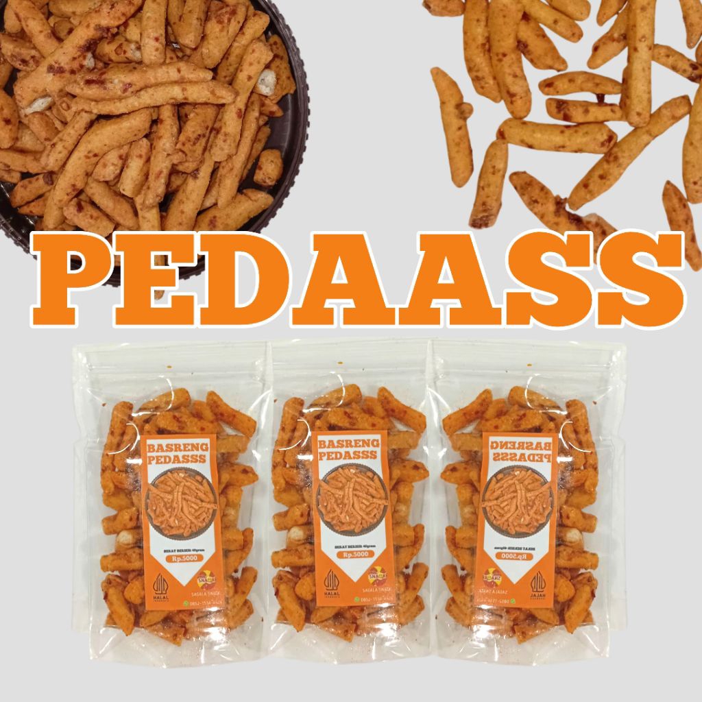 

BASRENG PEDAASS(gurih, asin, renyah, pedas)