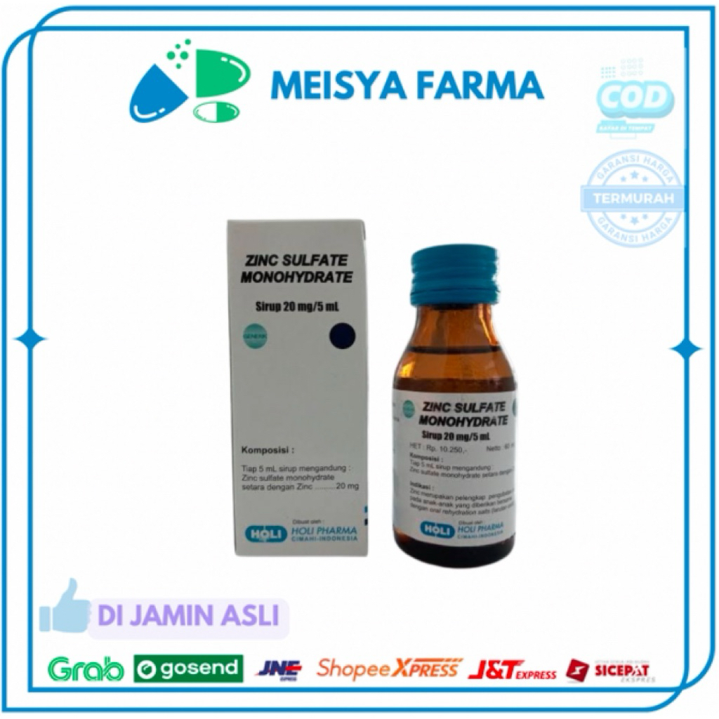 Zinc Sulfat Monohydrat Sirup Holi