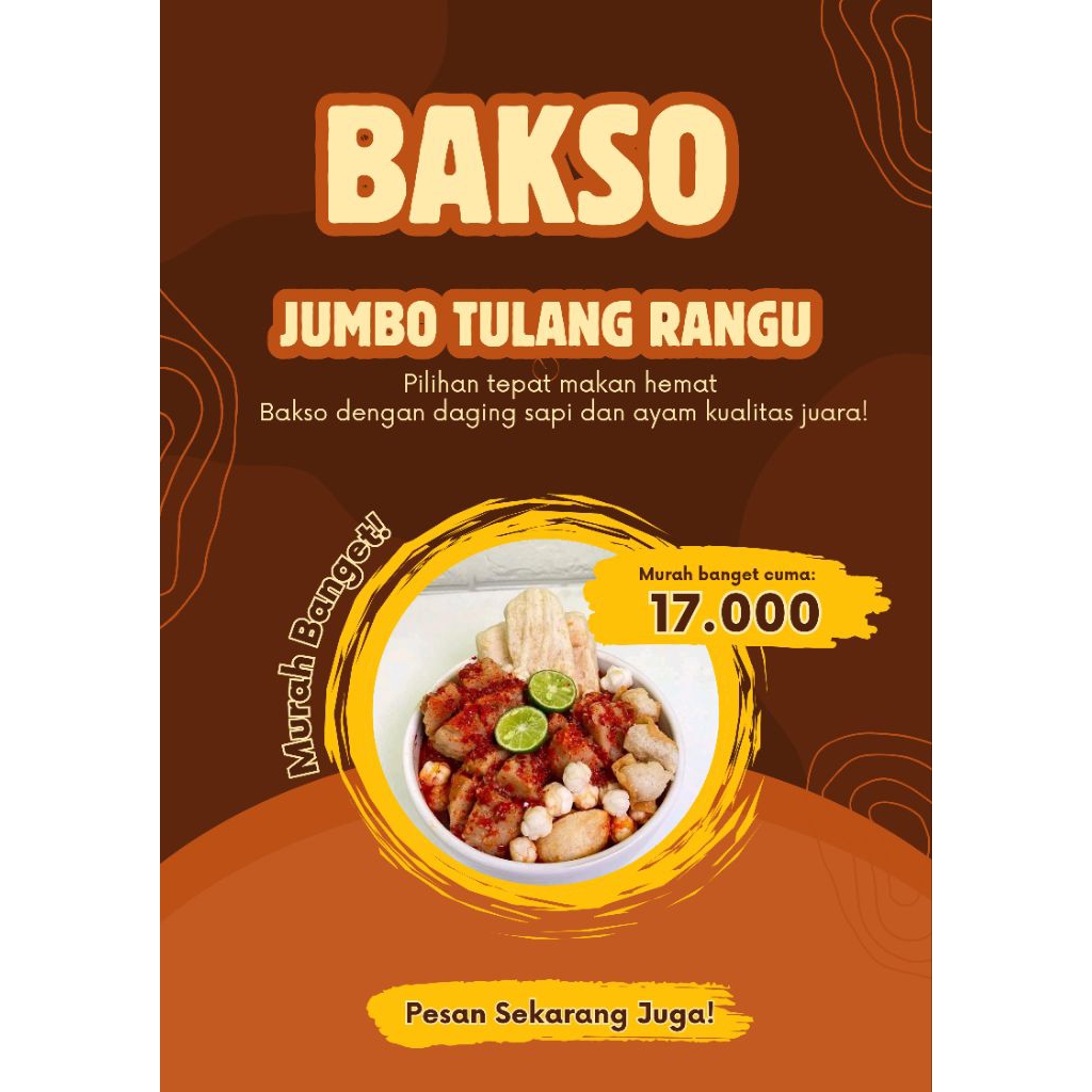 

Bacirat Jumbo kriwil Tulang Rangu