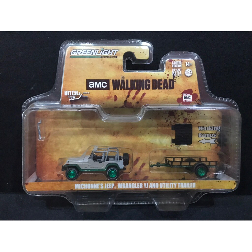 Greenlight Jeep Wrangler Walking Dead