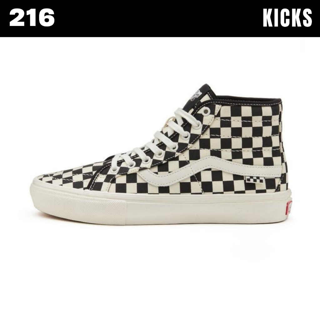 Sk8-Hi Skate Decon Checkerboard Black White Original