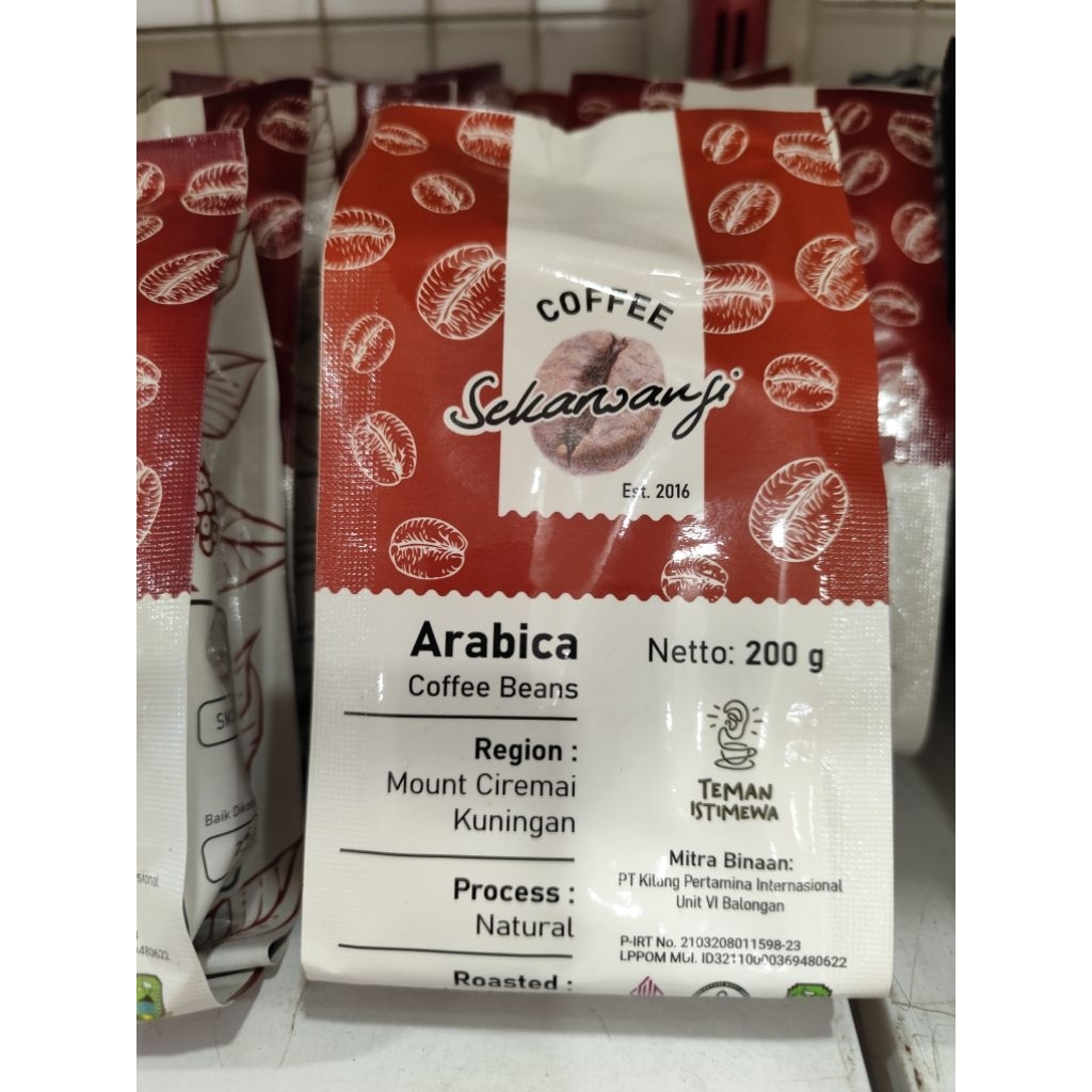 

Kopi Arabica / Robusta Sekarwangi KNG