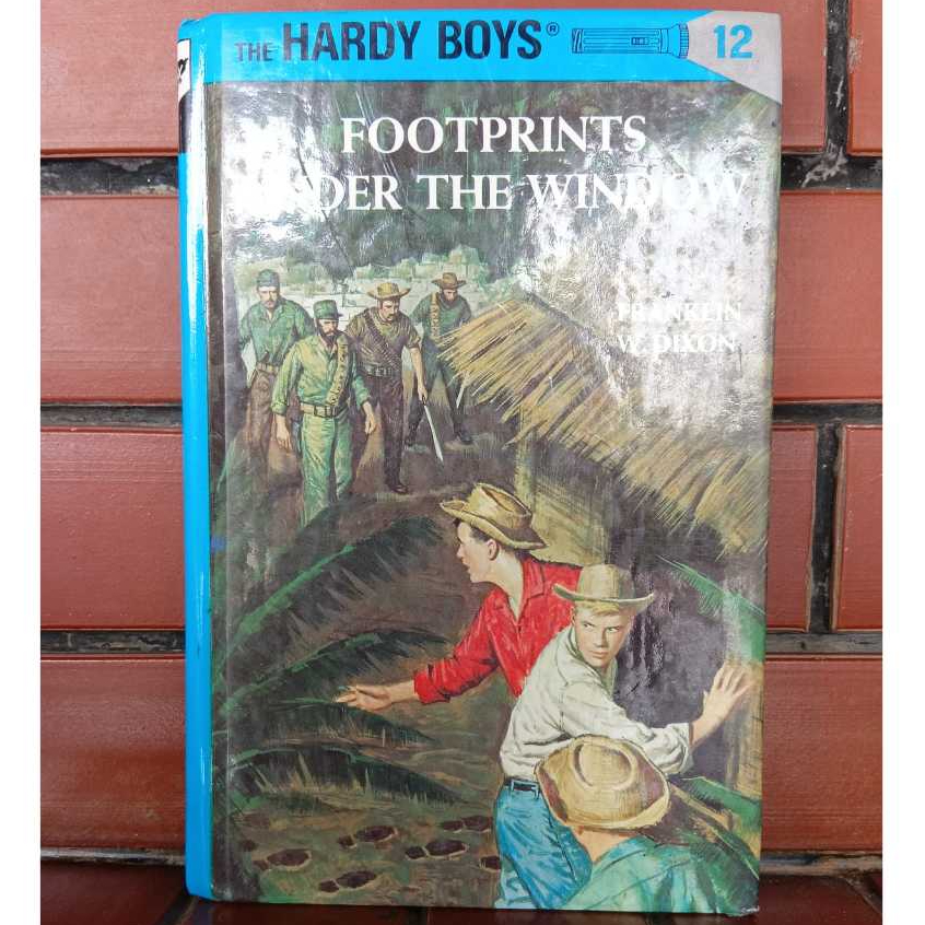 The Hardy Boys Footprints Under The Window Franklin W. Dixon (HC) Buku Misteri Klasik Bahasa Inggris