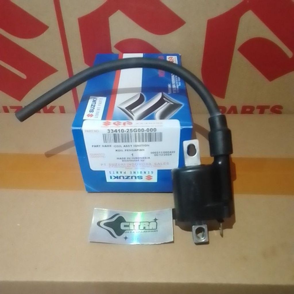 KOIL COIL PENGAPIAN SUZUKI SATRIA FU 150 KARBU ASLI ORIGINAL SGP 33410-25G00