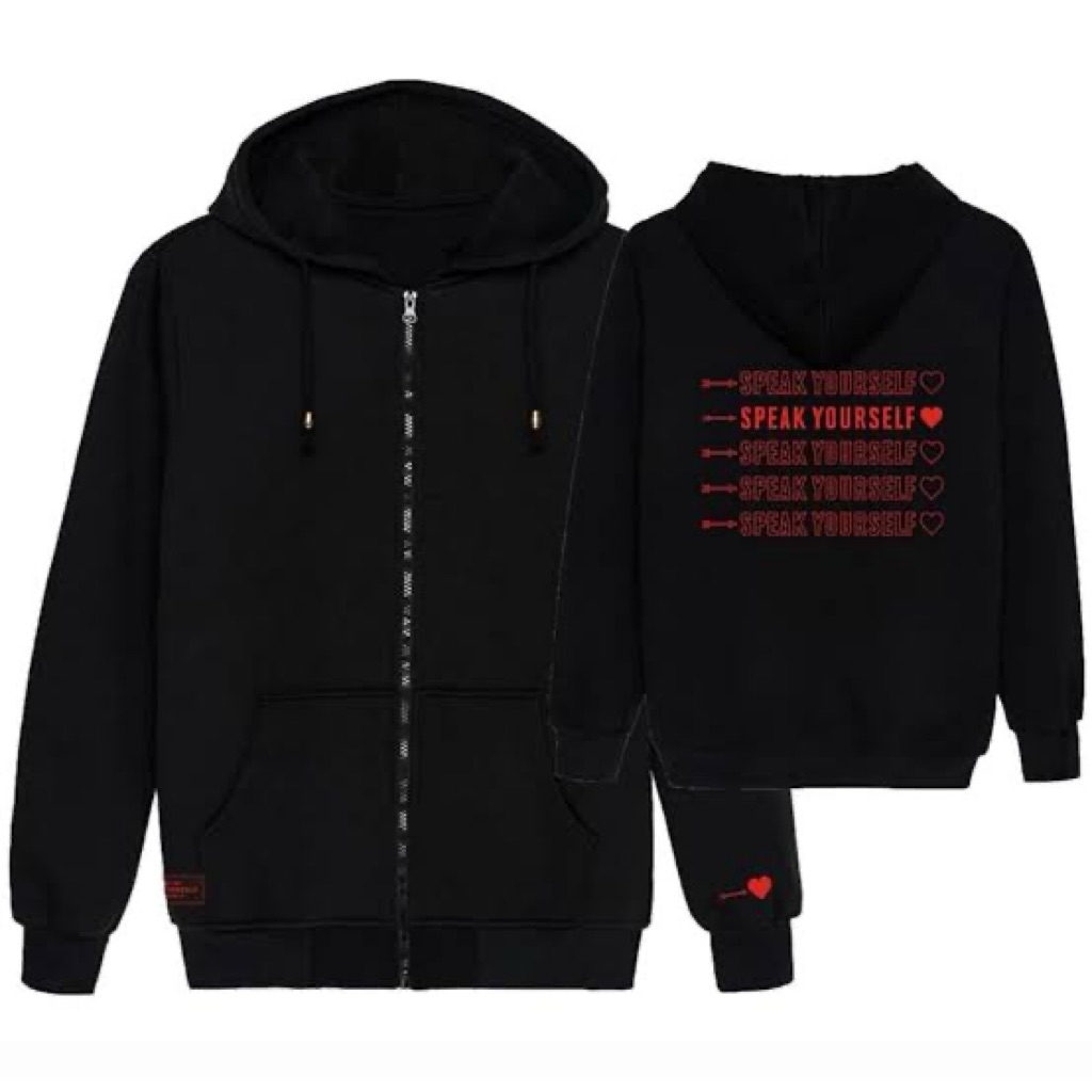 BTS hoodie zipper official merc