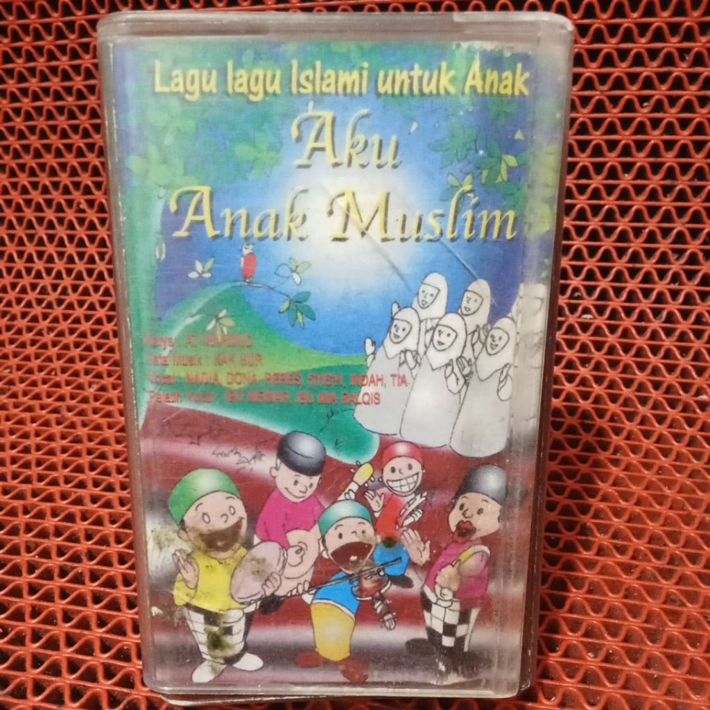 kaset pita lagu anak-anak islami aku anak muslim original