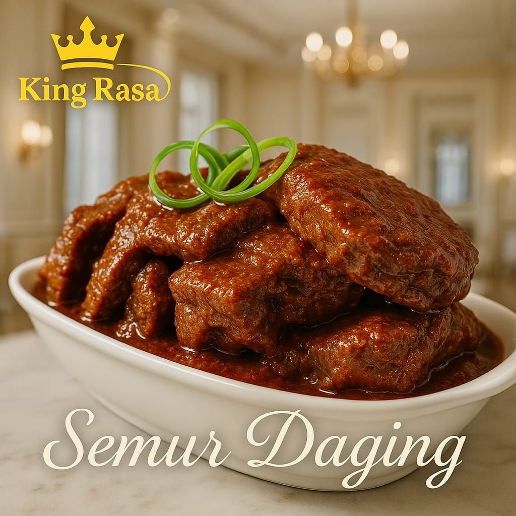 

Semur Daging Betawi Khas King rasa 500GR Frozen Semur Daging Siap Masak