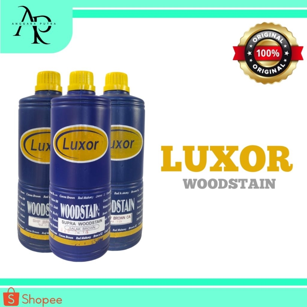 CAT KAYU PLITUR 1LITER LUXOR WOODSTAIN
