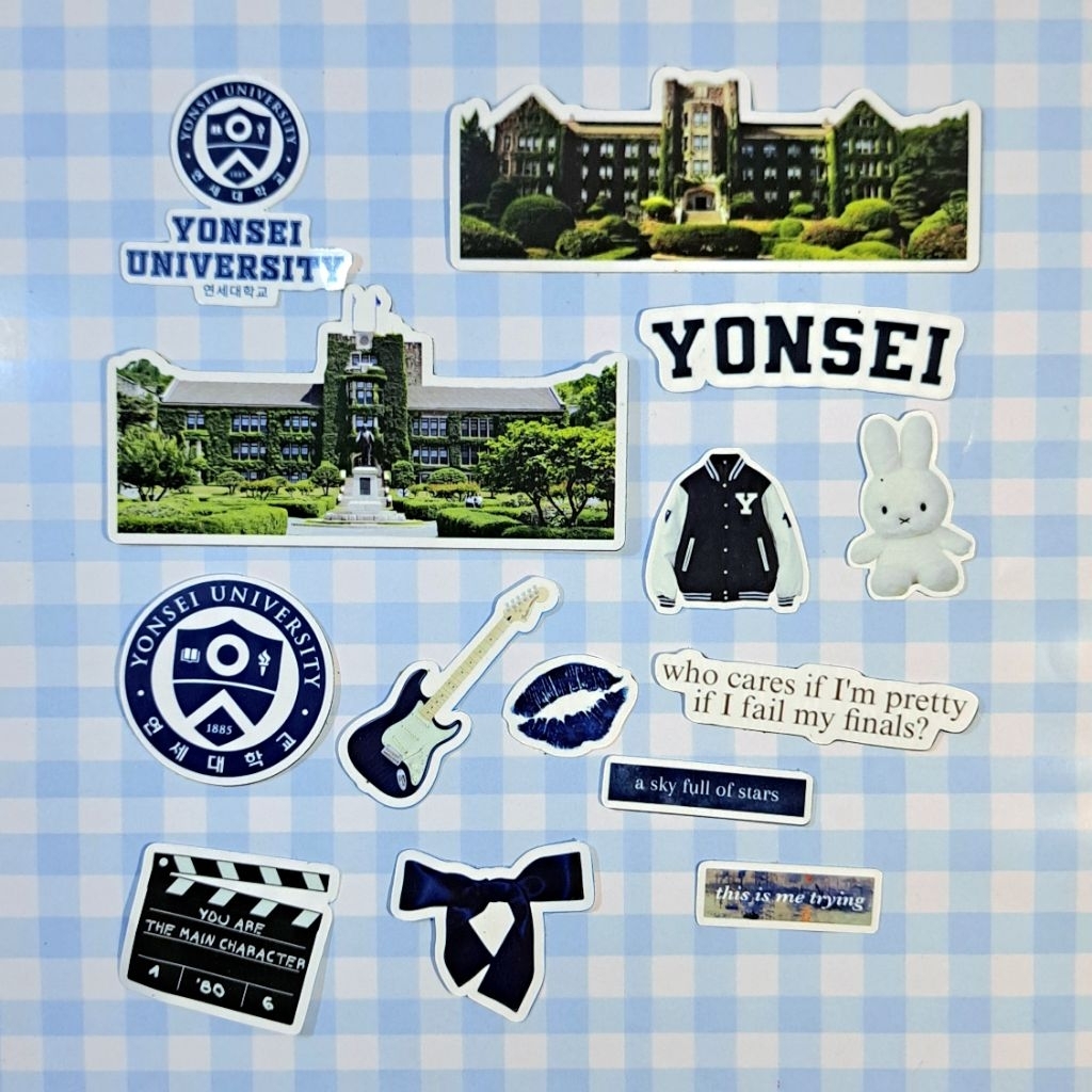

✨ Yonsei University Sticker Pack ✨ NEW VERSION!!