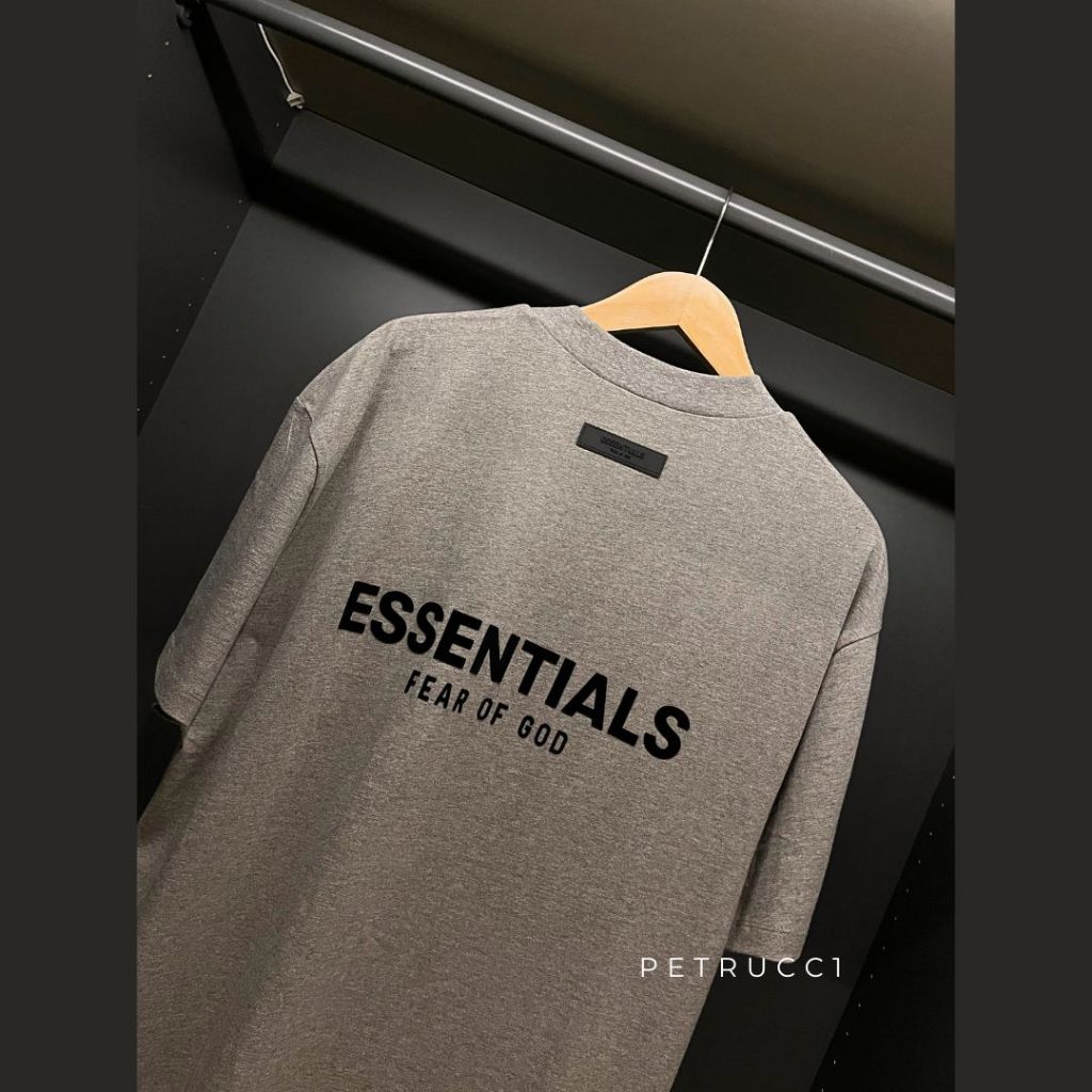 FOG fear of god ESSENTIALS tee t shirt oversized unisex men ORIGINAL
