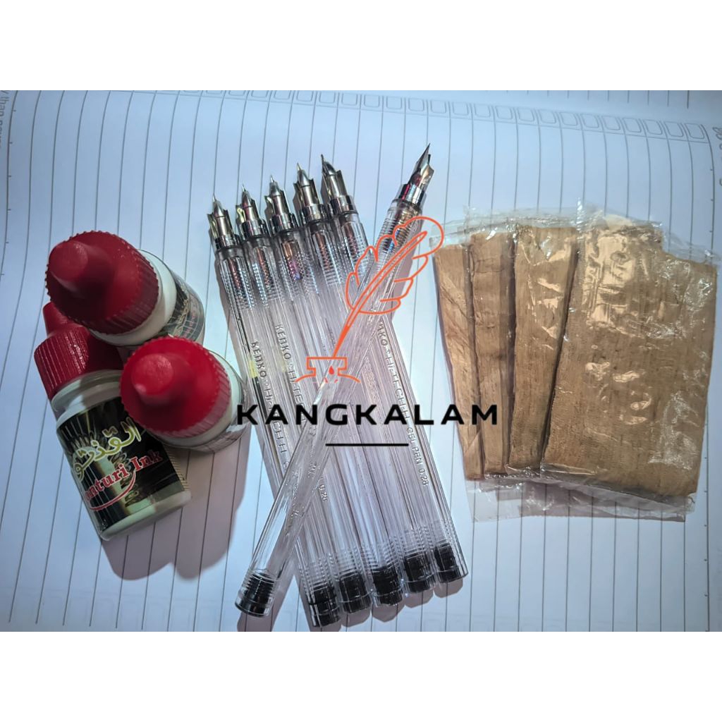 

pena/kalam logat dan surah sudah di asah