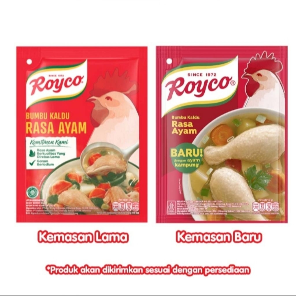 

Royco Bumbu Kaldu Penyedap Rasa Ayam 94 g