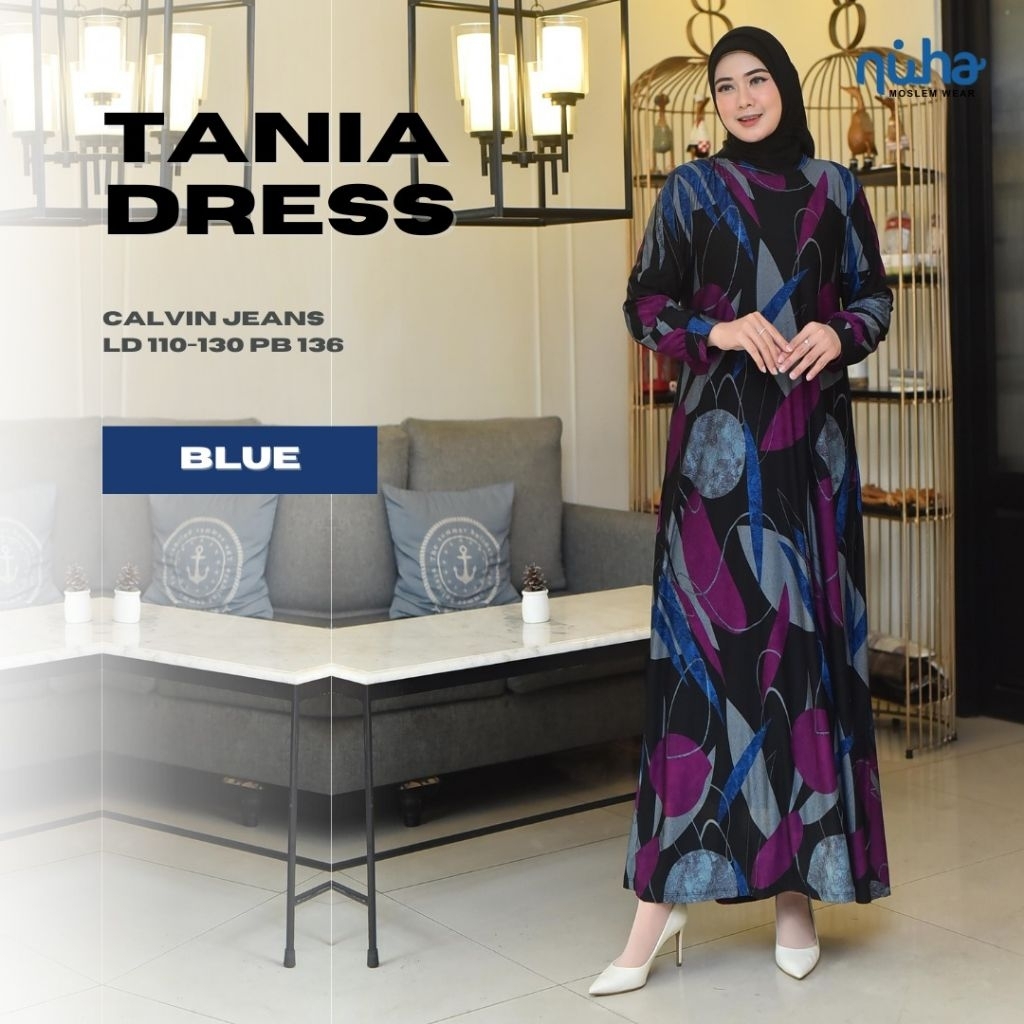Baju Gamis Wanita Jumbo Terbaru Homeydress Diana Denim Dress Busui Gamis Maxy Gamis Big Size