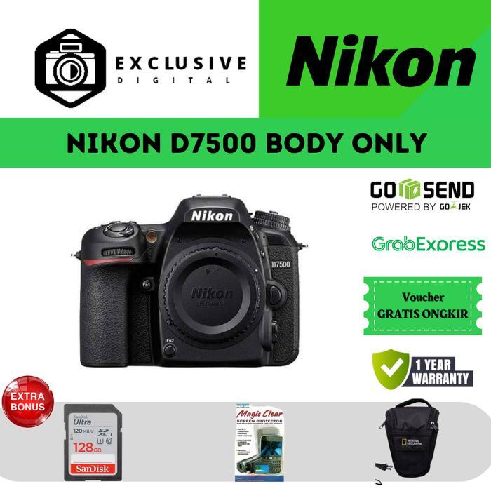 KAMERA NIKON D7500 BODY ONLY / NIKON D7500 BODY ONLY / NIKON D7500