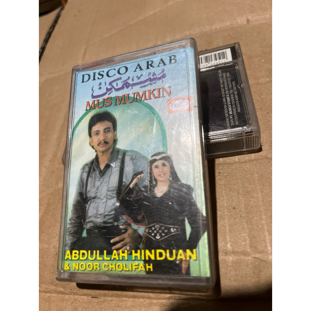 Kaset Pita Disco Arab Mus Mumkin