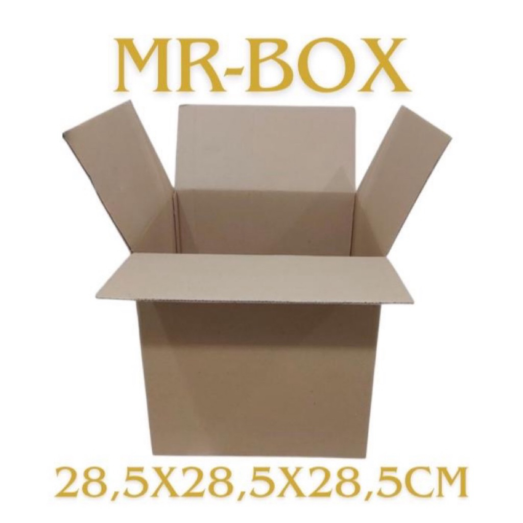 

Kardus karton polos uk. 28,5x28,5x28,5 cm - kotak box ST (SHEET) SINGLE WALL