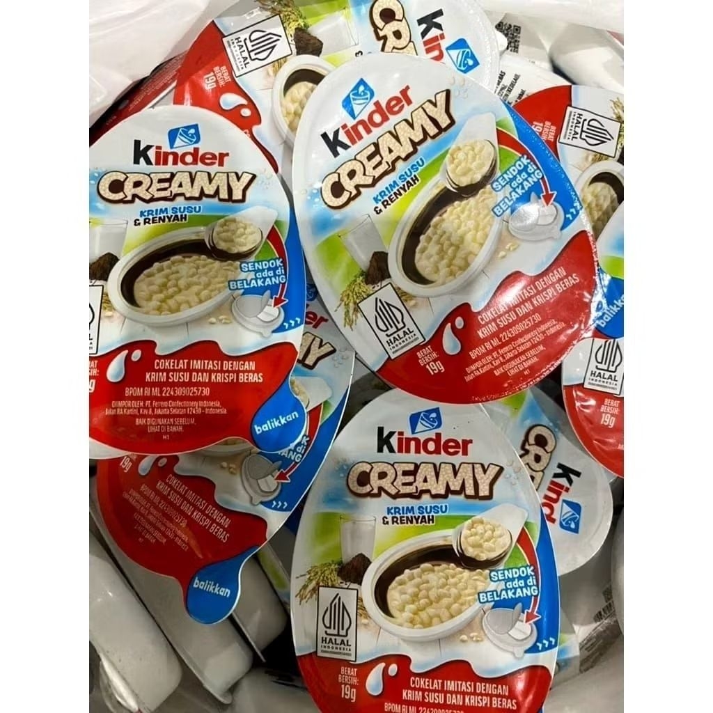 

Kinder creamy isi 12pcs