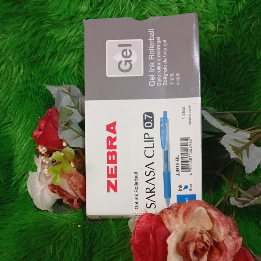 

Balpoint Zebra Sarasa 0.7 biru eceran murah