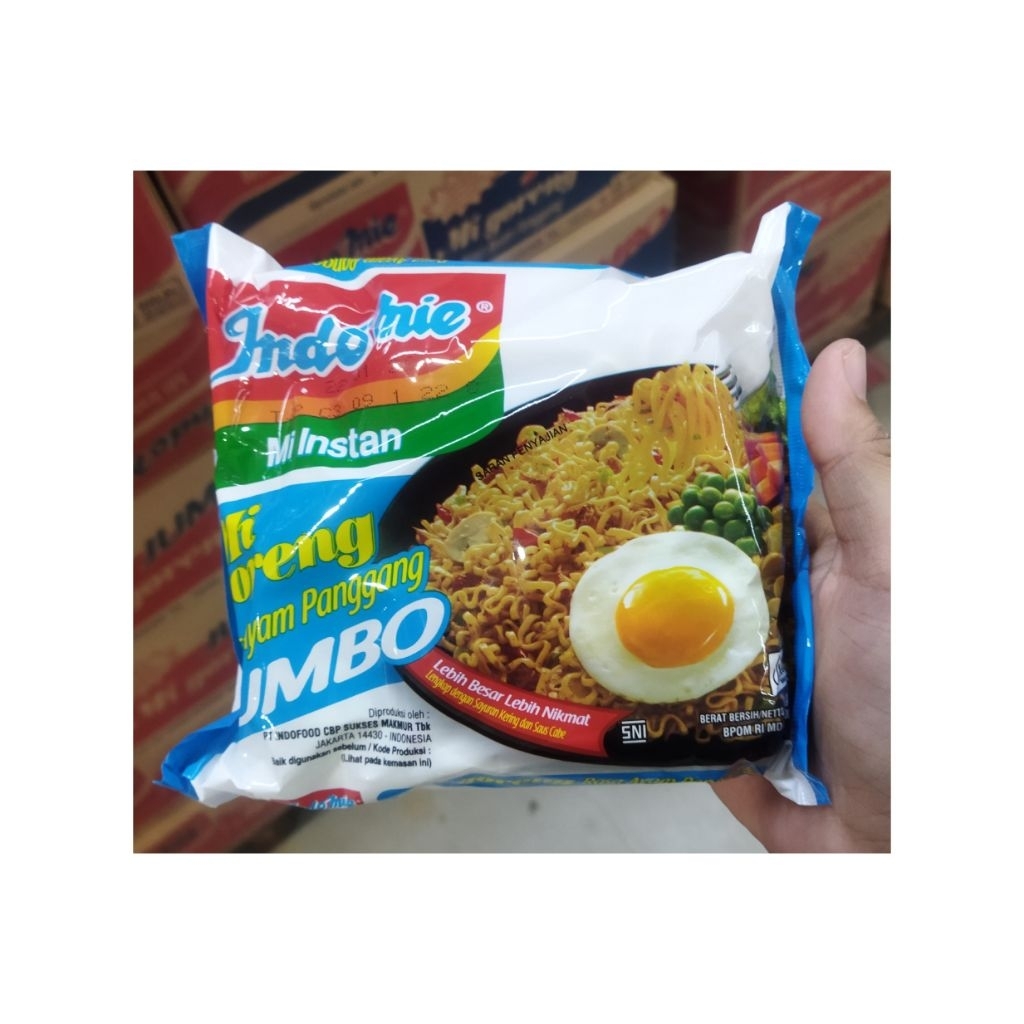 

INDOMIE JUMBO MIE GORENG AYAM PANGGANG 127GR