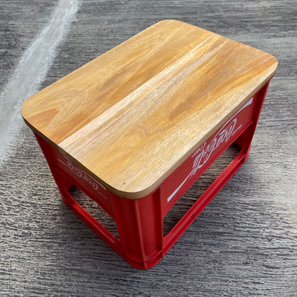 meja krat botol serbaguna krat jadul krat botol jadul Coca-Cola