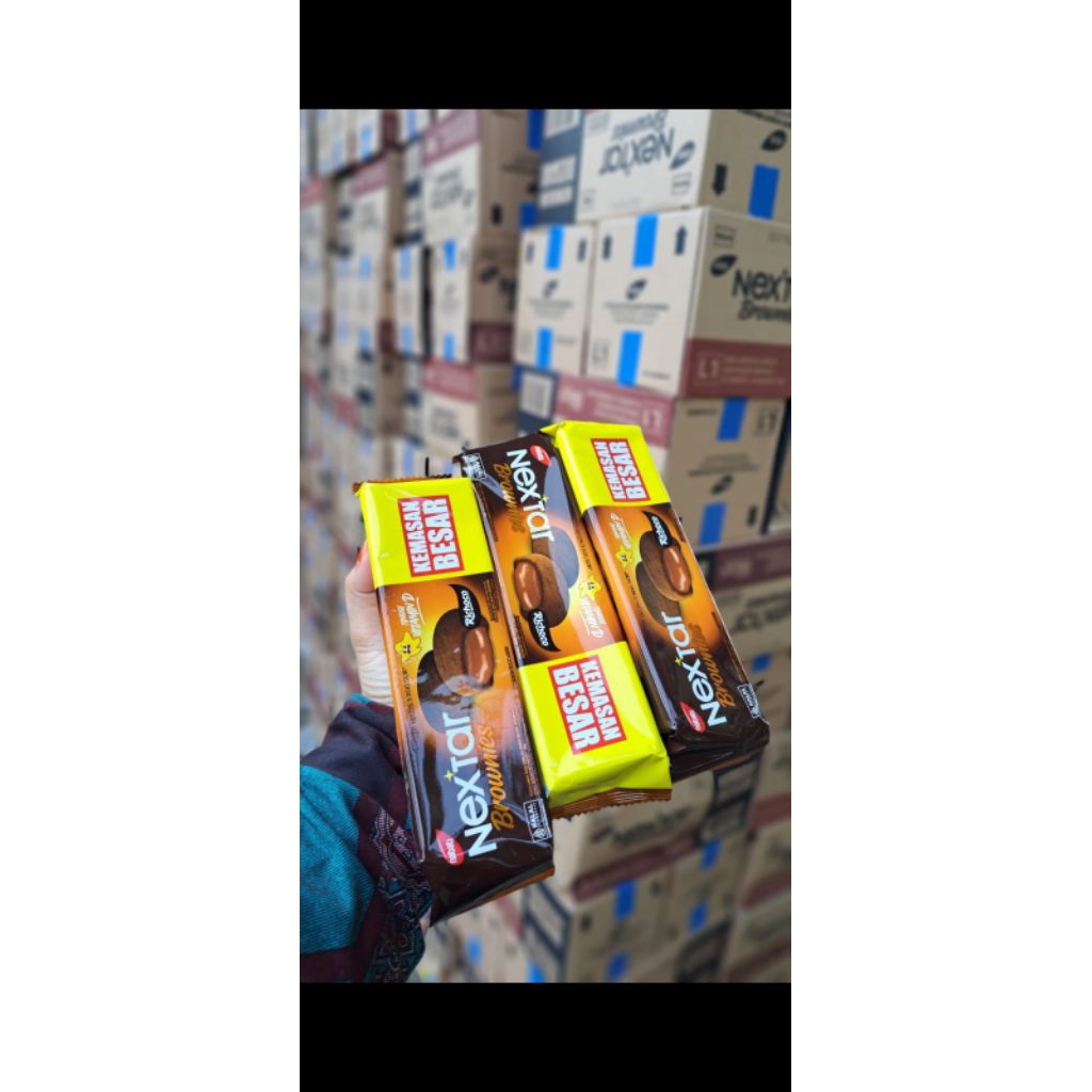 

NEXTAR BROWNIES KEMASAN BESAR 90GRAM