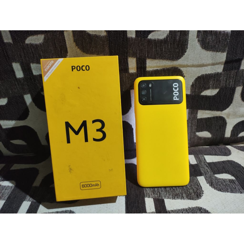 Poco M3 Ram 6+2/128 Fulset Original