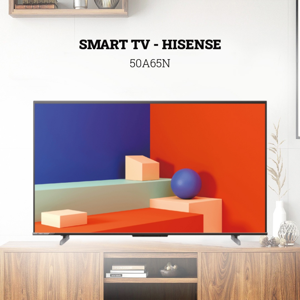 Smart TV Hisense tipe 50A65N ukuran 50 inch