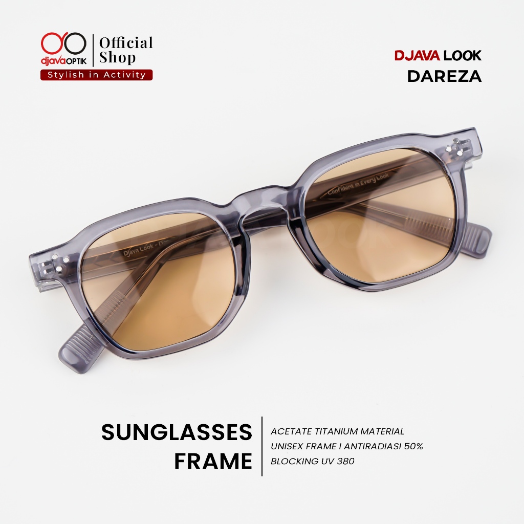 DJAVA OPTIK - Frame Dareza  - Kacamata Sunglasses Wanita UV Protection Special Edition Djava Look