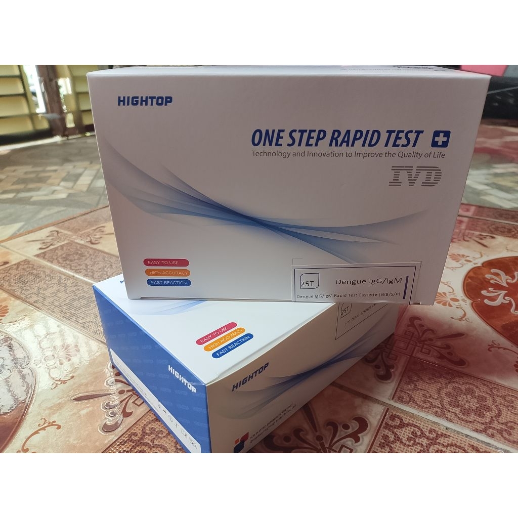 Alat test Dengue IgG IgM /Dengue IgG IgM Cassatte Hinghtob