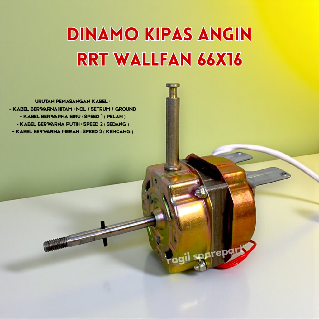 DINAMO MOTOR KIPAS ANGIN WALLFAN/DINDING SOGO